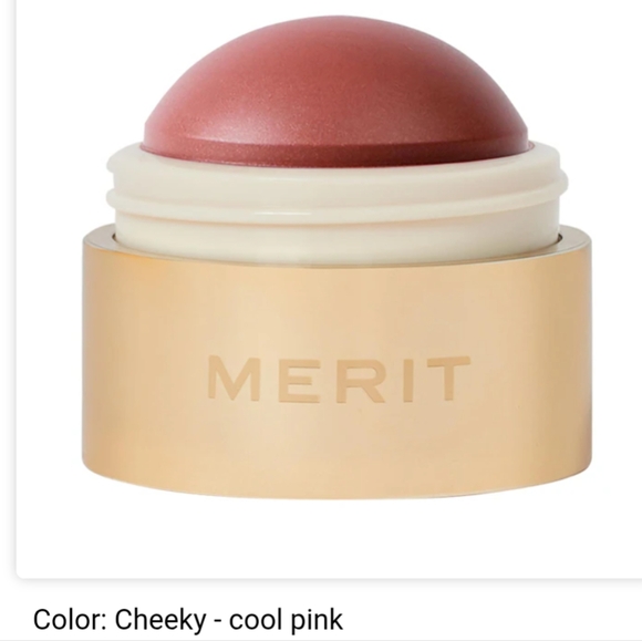 MERIT - Flush Balm Cheek Color - "CHEEKY" - Cool Pink 🩷 - Picture 3 of 7